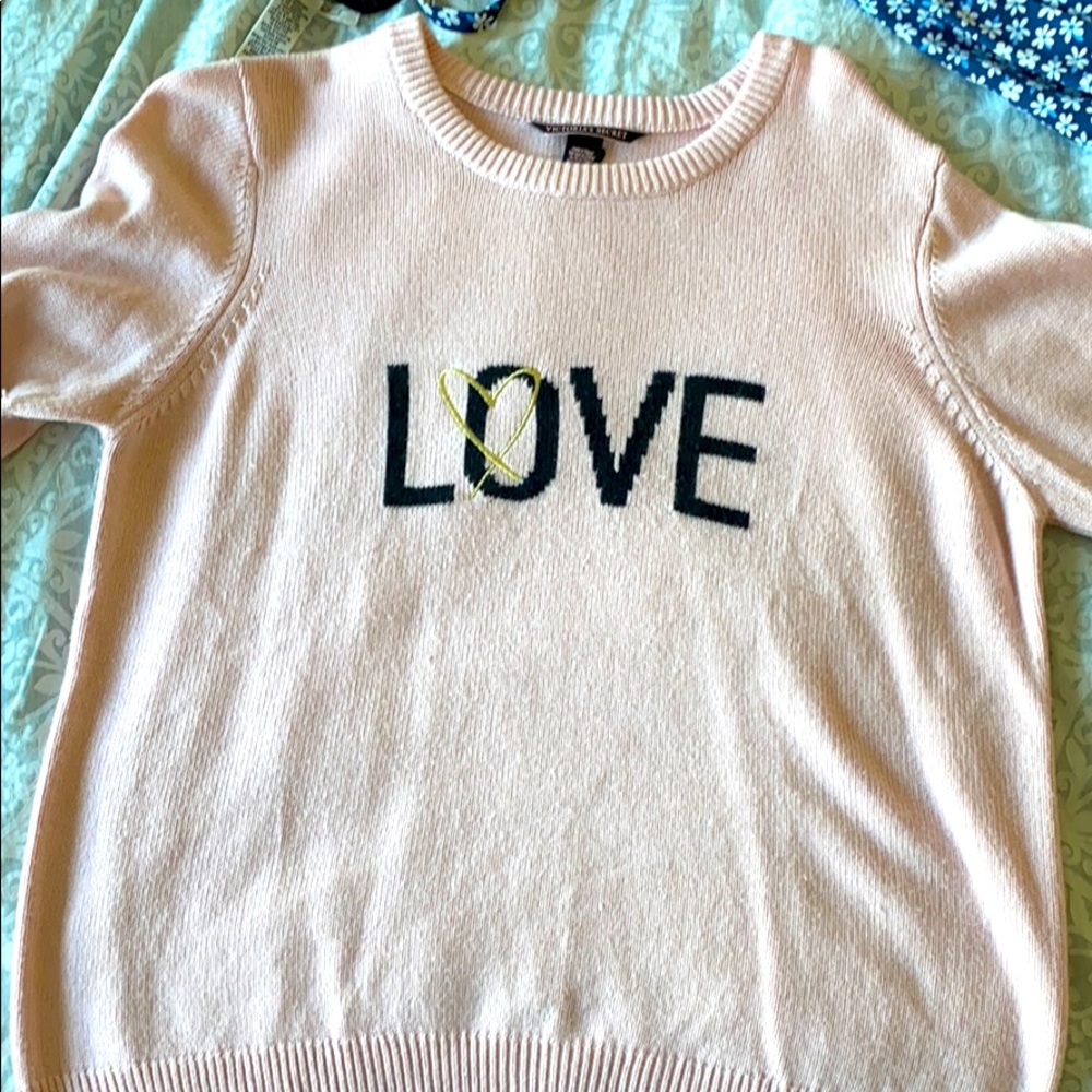 Victoria’s Secret Love sweater